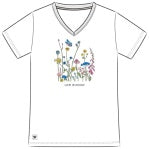 W's Crusher Vee Butterfly Flower Power