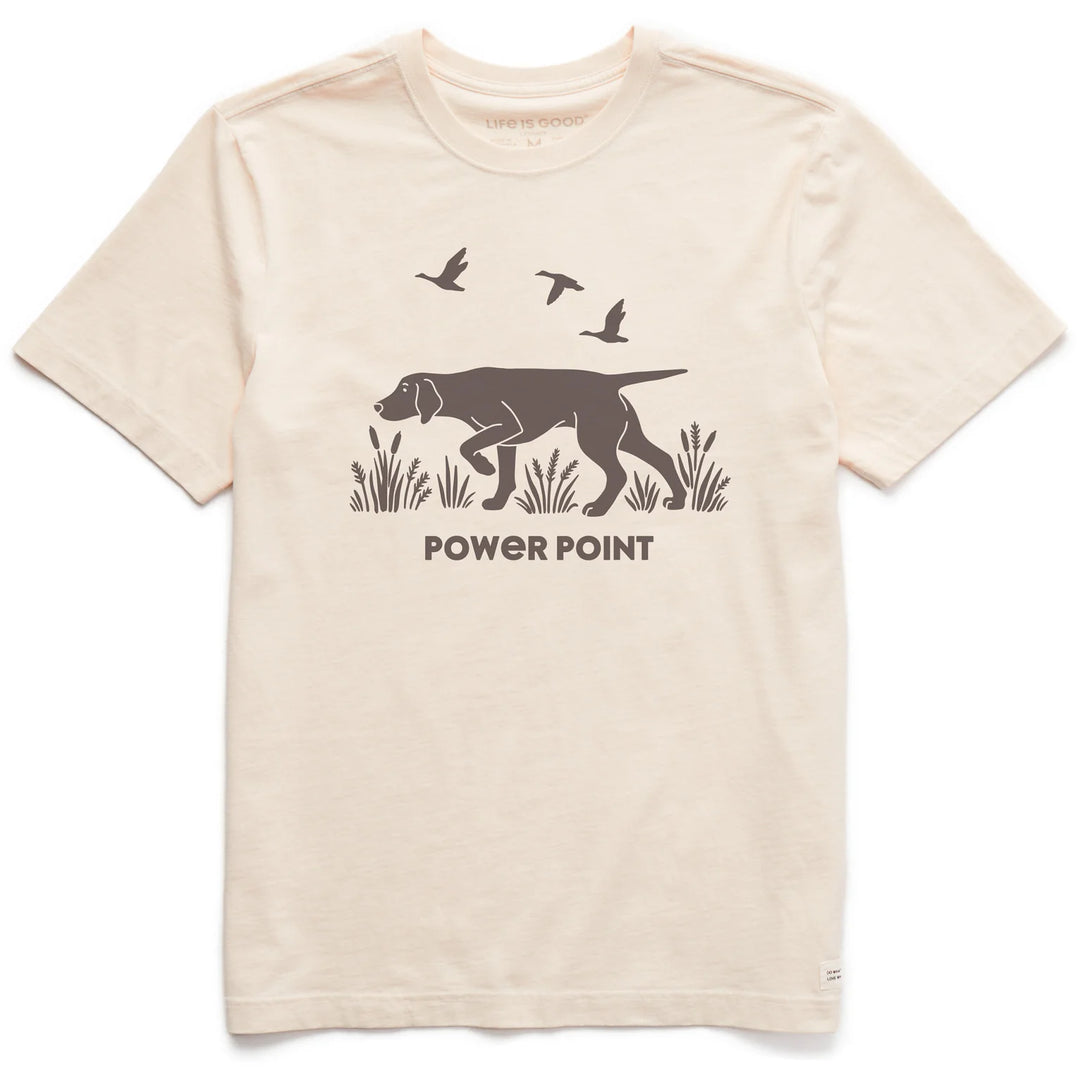 M's S/S Crusher Tee Power Point Hunting Dog