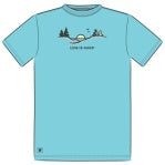 M's S/S Crusher Tee Pine Sunset Vista