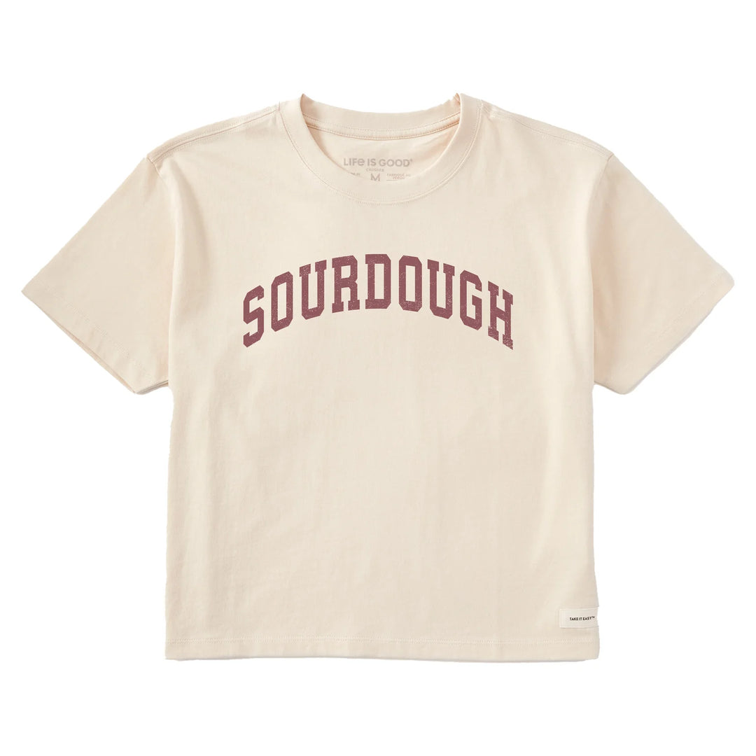 W's S/S Crusher Boxy Tee Sourdough Arch