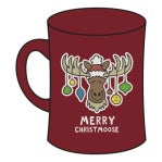 DINER MUG Merry Christmoose Ornaments