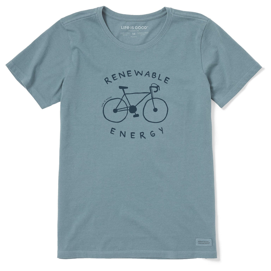 W'S S/S Crusher Tee Renewable Energy Ten Speed