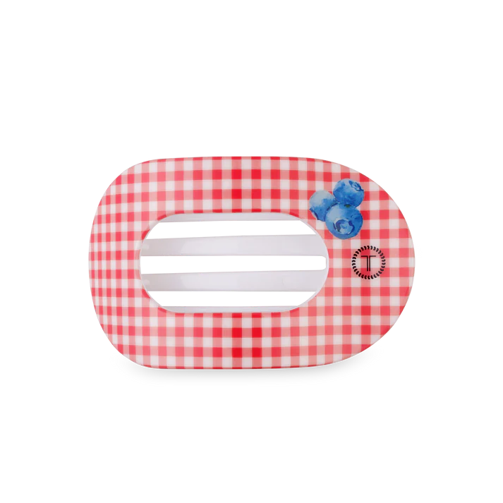 Flat Round Hair Clip, Medium