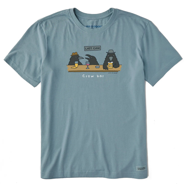 M's S/S Tee Crow Bar Last Caw