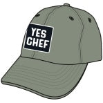 Chill Cap Vintage YES CHEF Patch