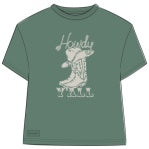 W's S/S Crusher Boxy Tee Howdy Ya'll