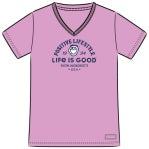 W'S S/S Crusher Vee Positive Lifestyle, Edenton Name Drop