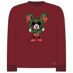 K's L/S Crusher Tee Steamboat Willie Wreath
