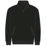 M'S SOLID FRENCH TERRY 1/4 ZIP