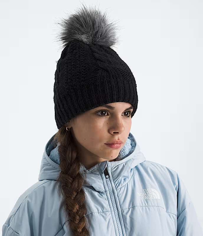 K's Lined Oh Mega Fur Pom Beanie