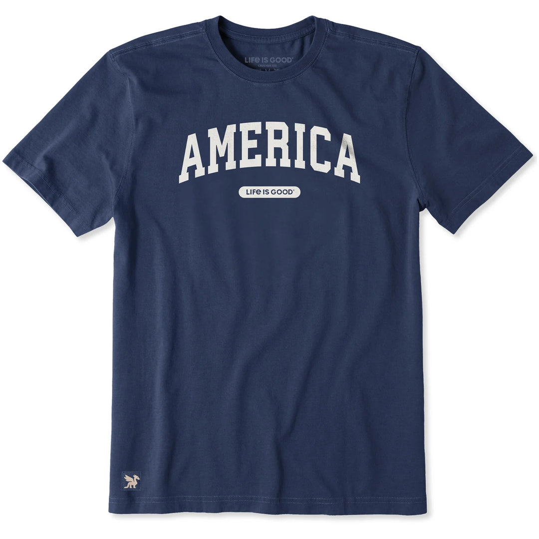 M's Crusher Tee America Arch