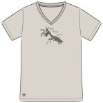W'S S/S Crusher Vee Eat, Pray, Love