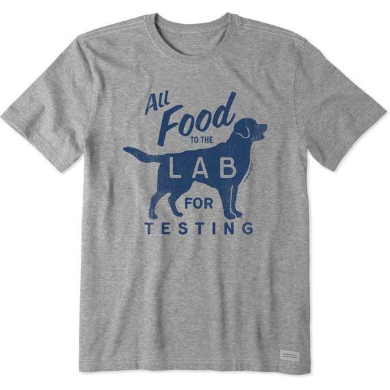 M's All Food to the Lab for Testing Short Sleeve Tee