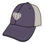 TRUCKER Woodcut Heart