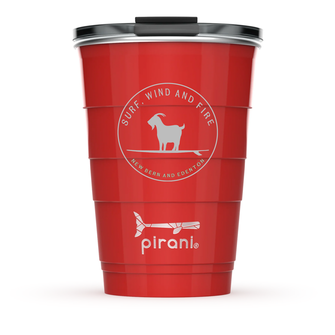 Surfing Goat Logo Insulated Stackable Tumbler, 16oz