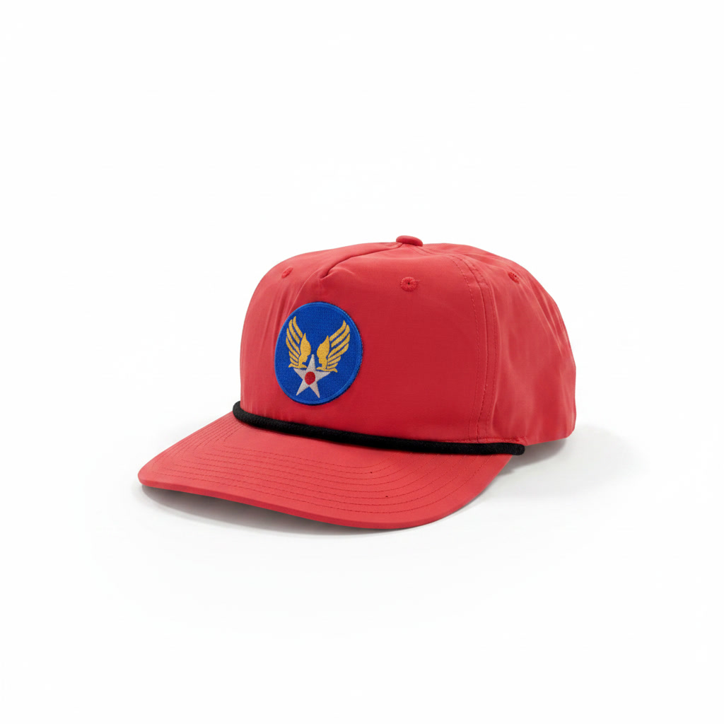 U.S. Army Air Force (AAF) "Chuck" Cap, Coast Guard Red