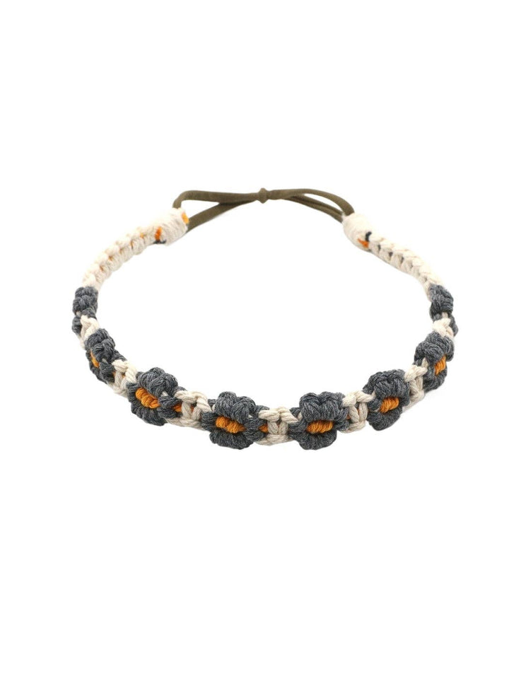 Scarvii - Headband & Hair Accessory with Daisy Flower: Yellow