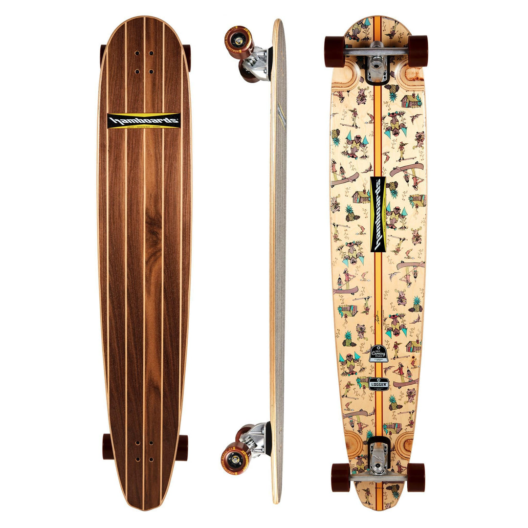 Hamboards Logger 60 — Surf-Style Longboard Skateboard