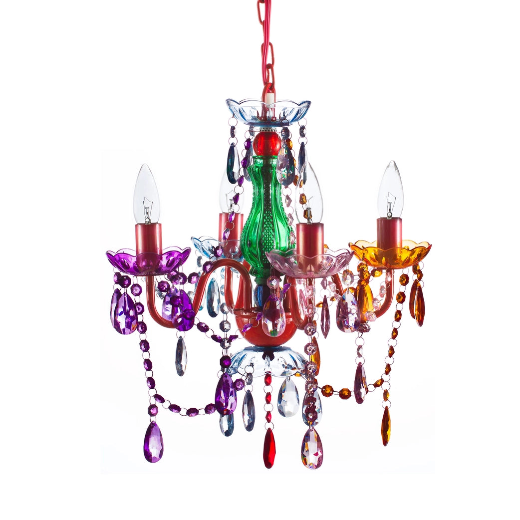 Gypsy 4 Light Crystal Chandelier