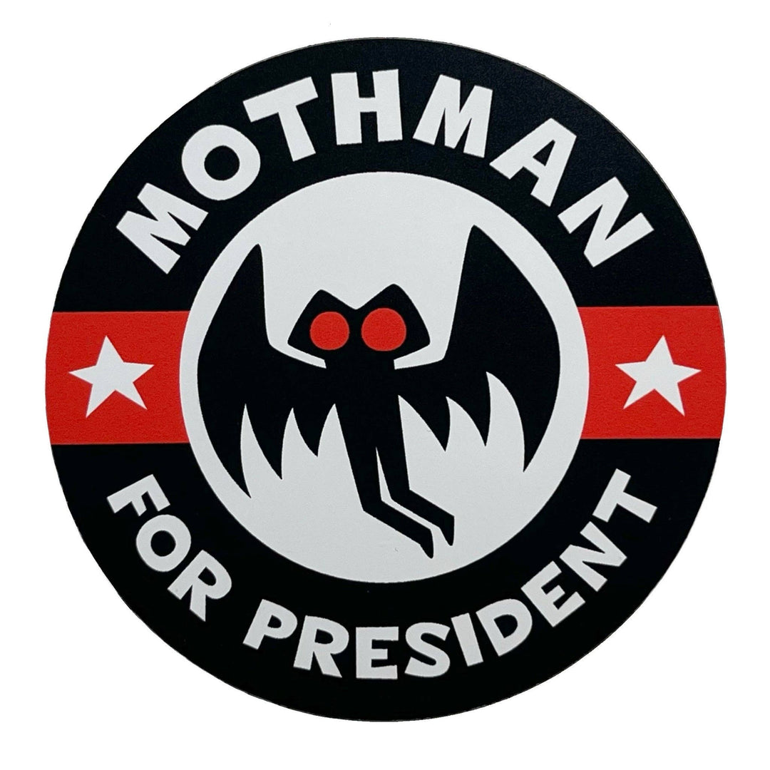 Mothman For President campaign magnet