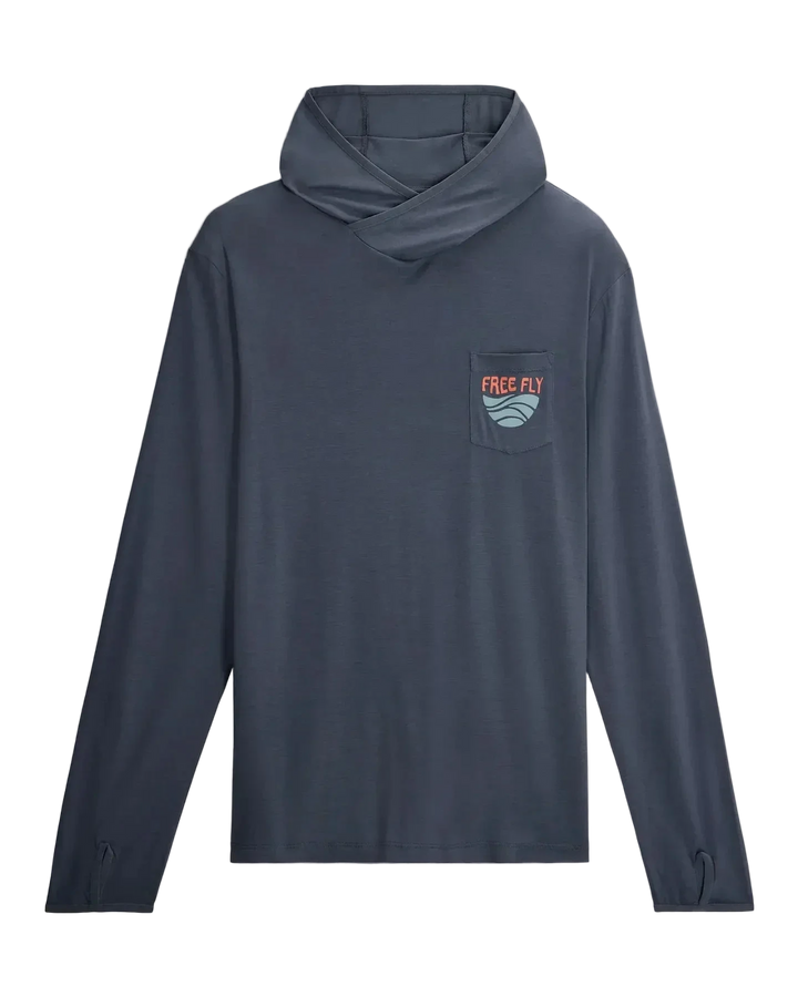 M's Bamboo Lightweight Graphic Hoodie