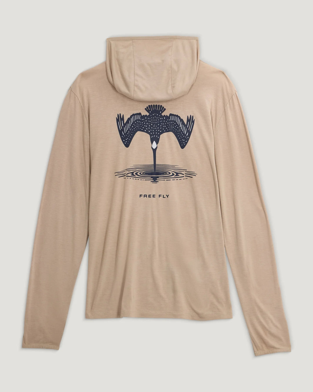 M's Bamboo Lightweight Graphic Hoodie