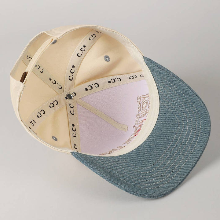 You Look Like You Love Me Embroidery Trucker Hat: Hot Pink / ONE SIZE