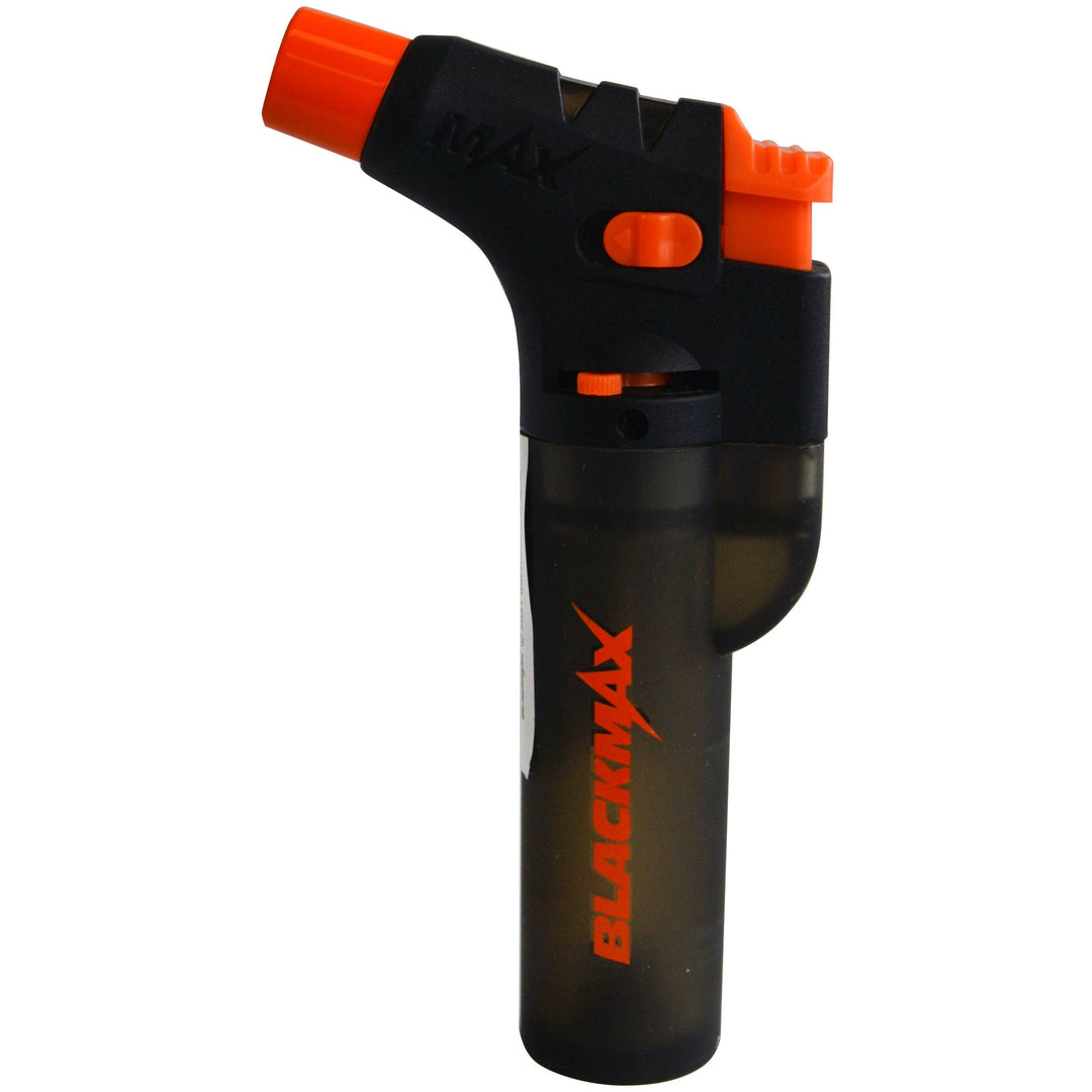 Black Max Refillable Thin Tank Torch Lighter, Assorted Colors
