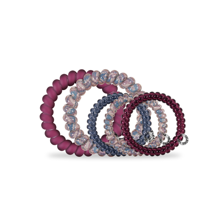 Spiral Hair Coils | Mix Pack | Purple Haze Hair Ties