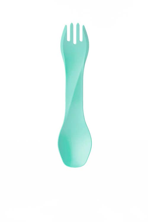 GoBites Uno Bulk - Portable Reusable Spork Utensil: Dark Gray