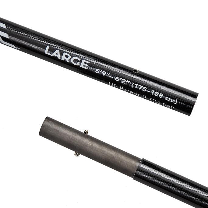 SUPSKATE Street Sweeper Travel Paddle — Mid Flex | Breakaway Skate Paddle