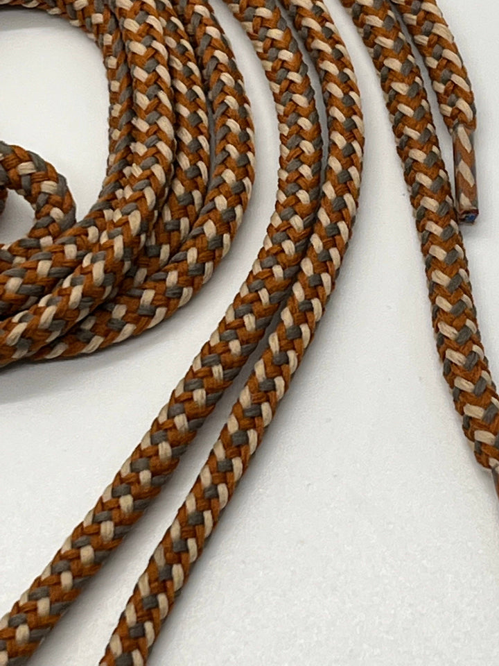 Round Autumn Shoelaces - Sorrel, Copper and Toast: 60"