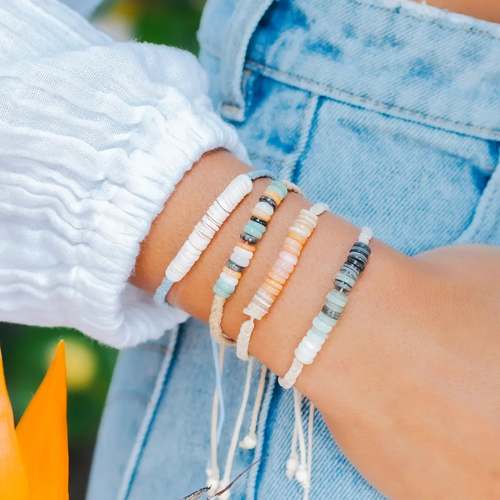 Braided Puka Bracelet, Assorted