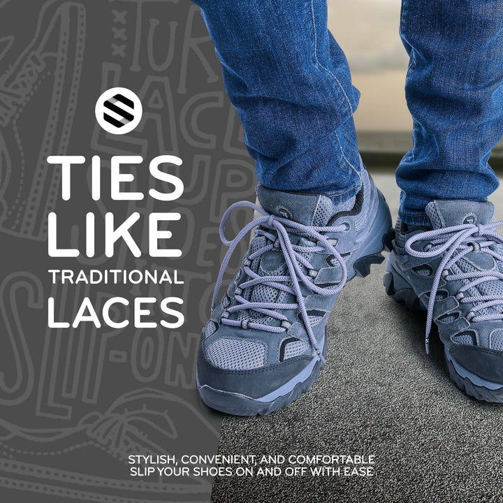 Round Elastic Stretch Shoe Laces: Dark Red / 55 in