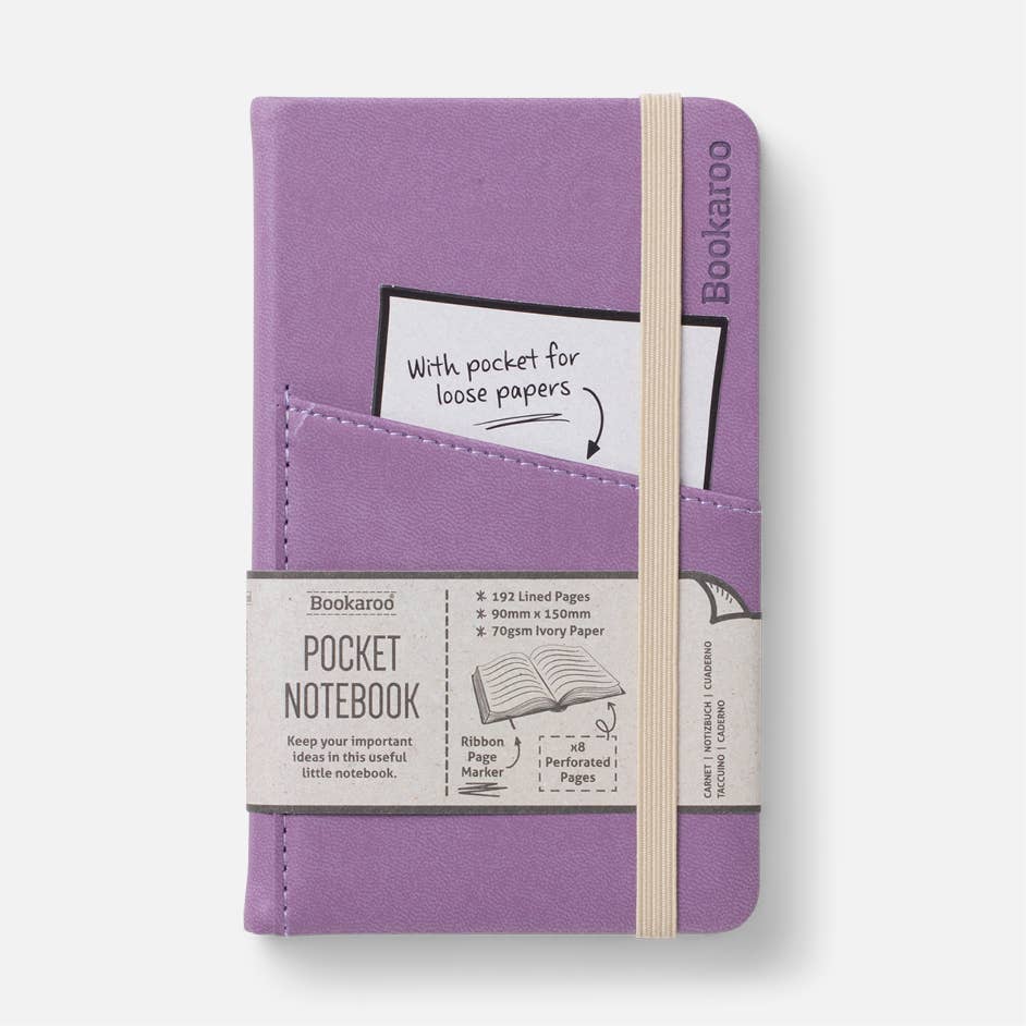 Bookaroo A6 Pocket Notebook: Chartreuse