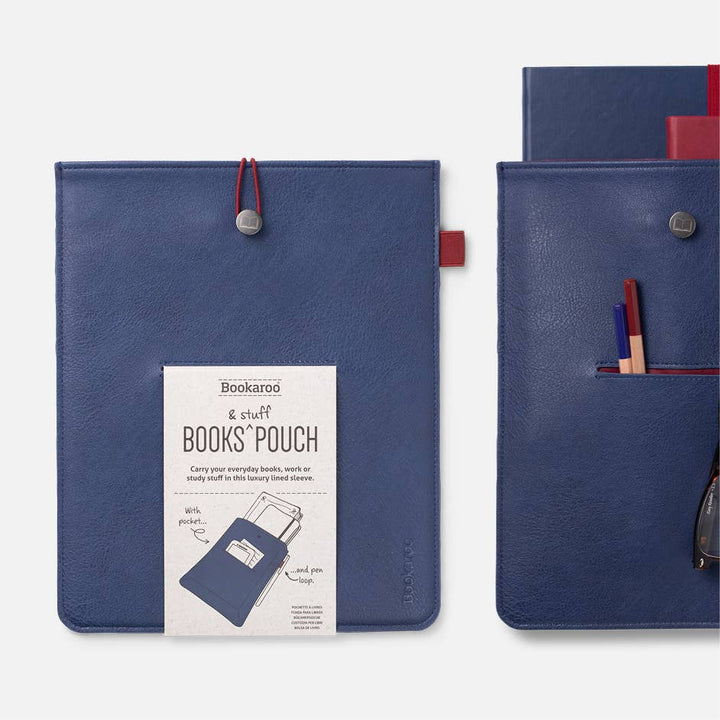 Bookaroo Books & Stuff Pouch: Fern and Cream