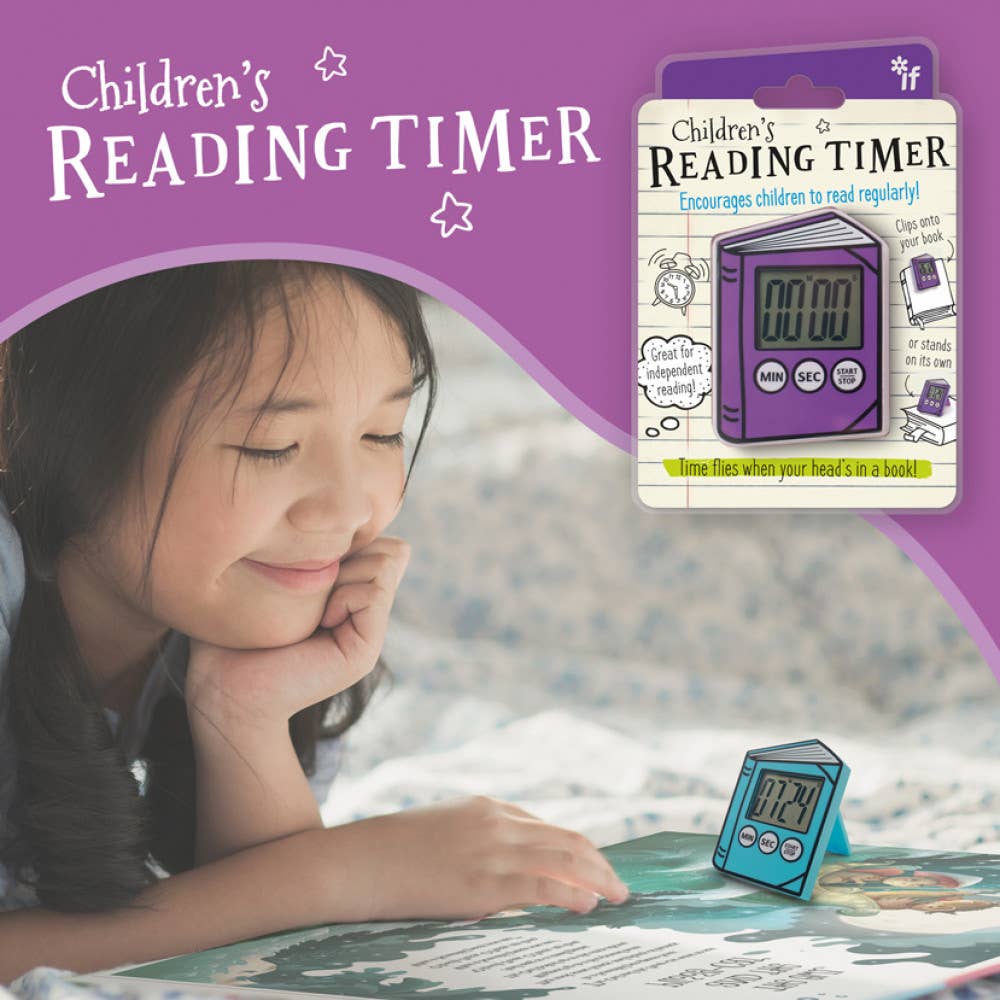 Children's Reading Timer: Blue