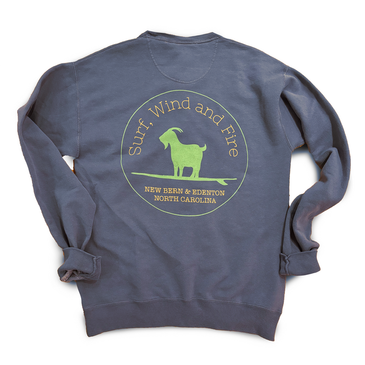 Surfing Goat Crewneck Sweatshirt