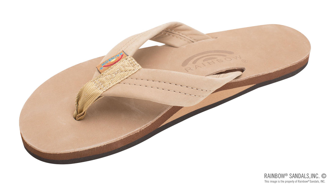 W's Single Layer Premier Leather with Arch Support and a 1/2" Narrow Strap