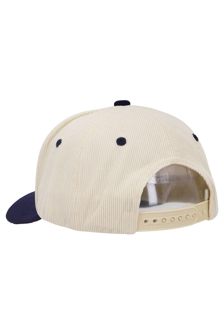 Premium Corduroy Beige Upper Baseball Cap: BEIGE/CAMEL / ONE SIZE