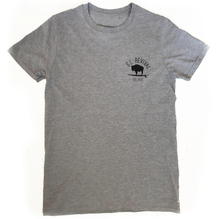 Blackbeard T-Shirt, S/S, Heather Grey