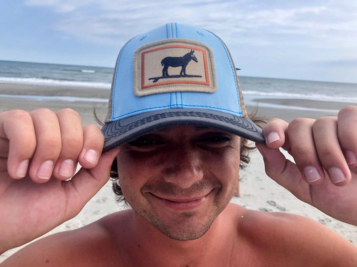 Surfing Jackass Structured Trucker Hat