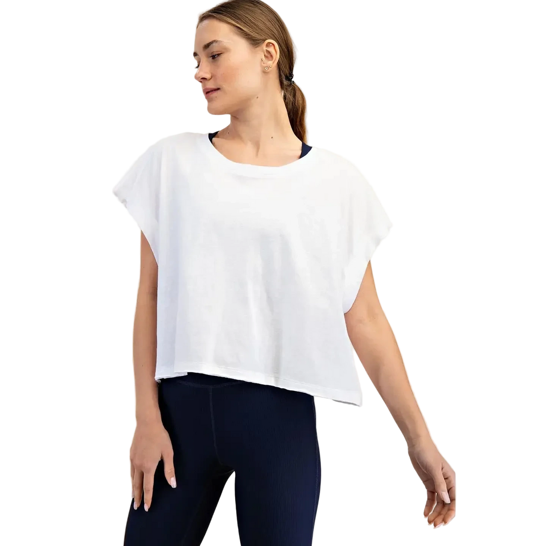 W's Cotton Sulb Open Back Top