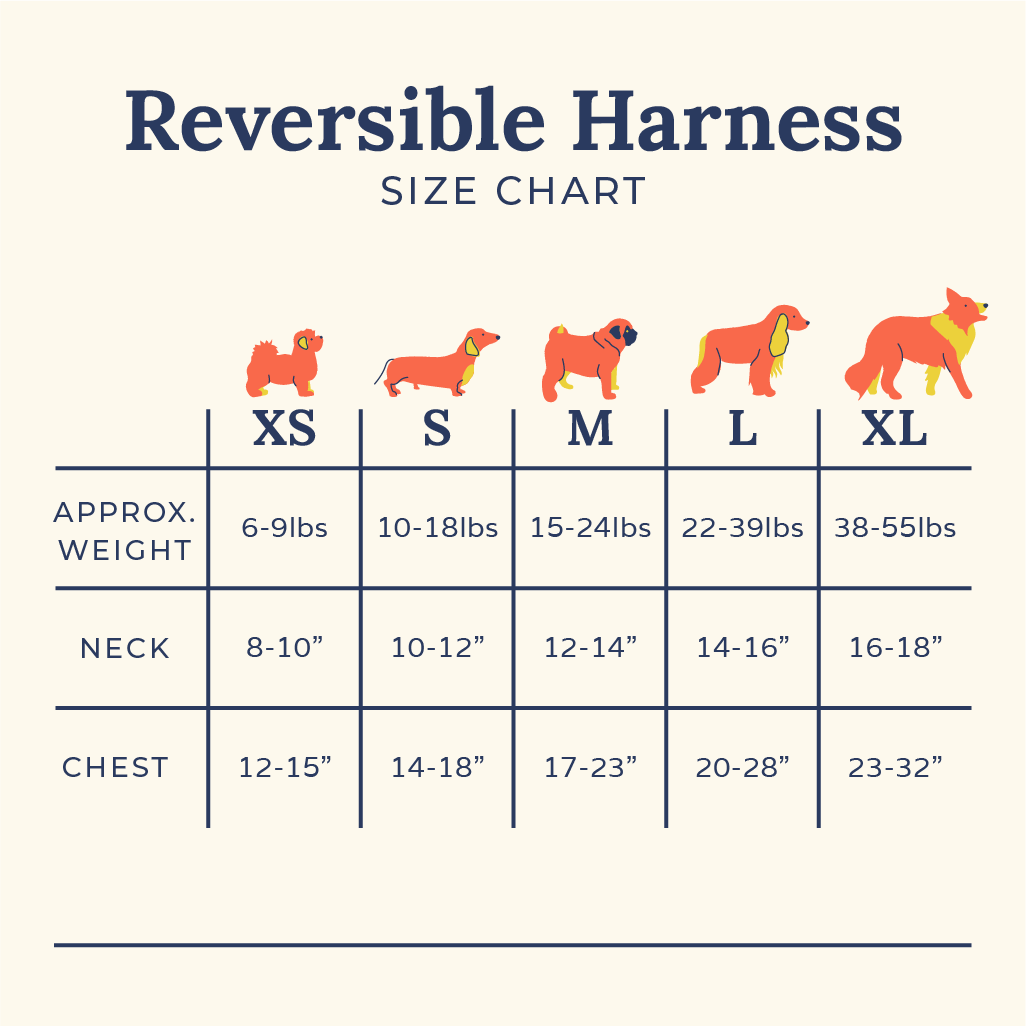 Camp Out Reversible Harness: M