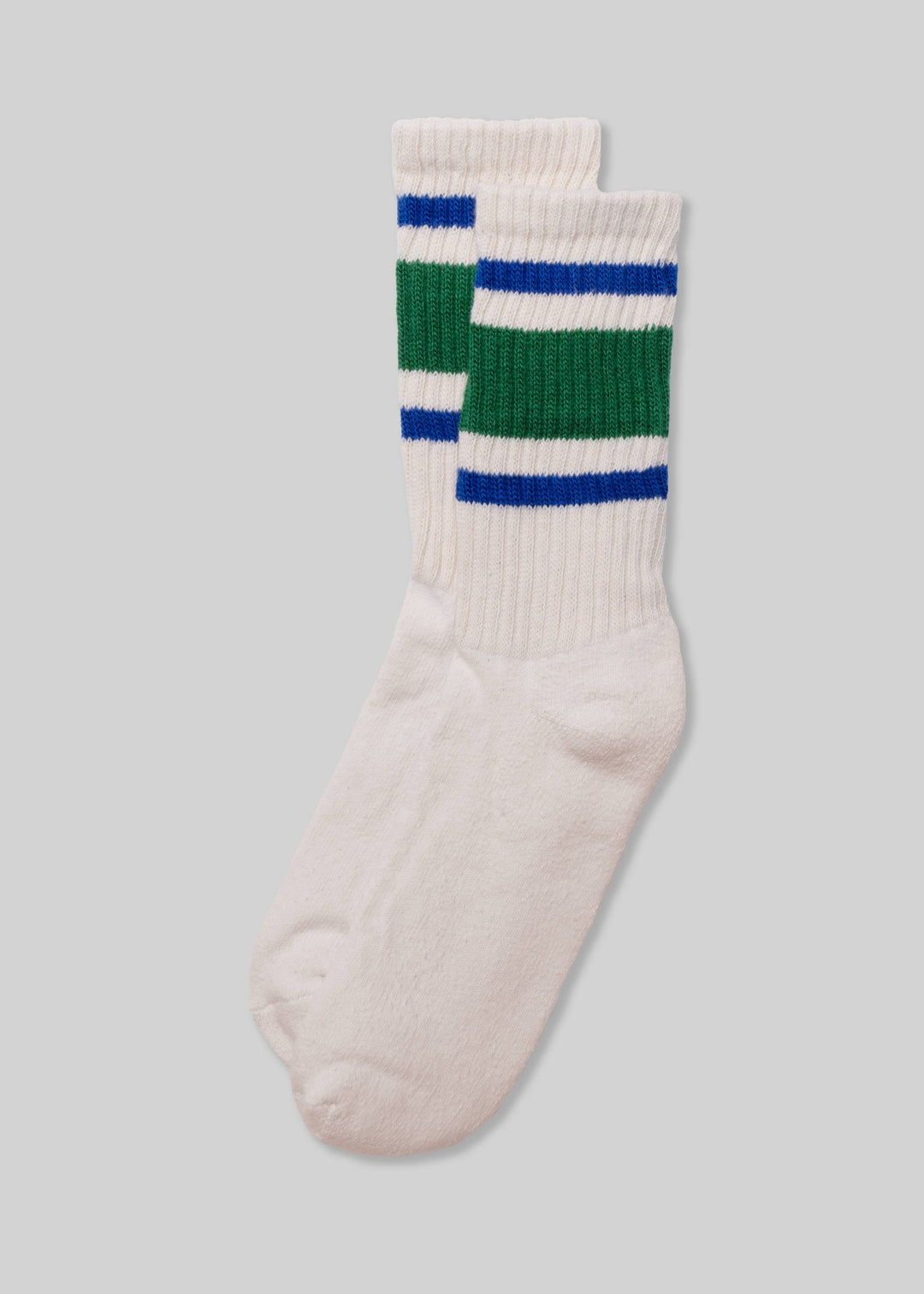The Retro Stripe: Kelly Green/Royal / One Size