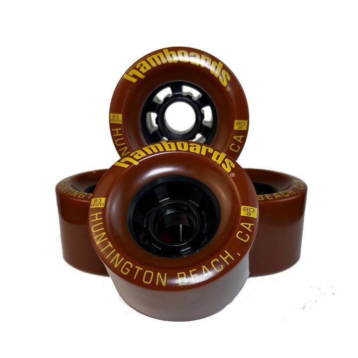 Cast PU Chocolate Wheels (Set of 4)