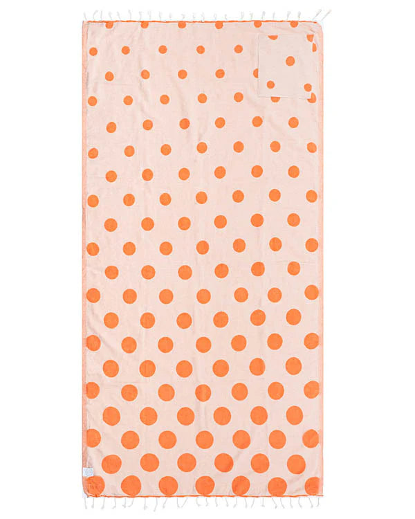 Polka Dot Beach Towel, REG.