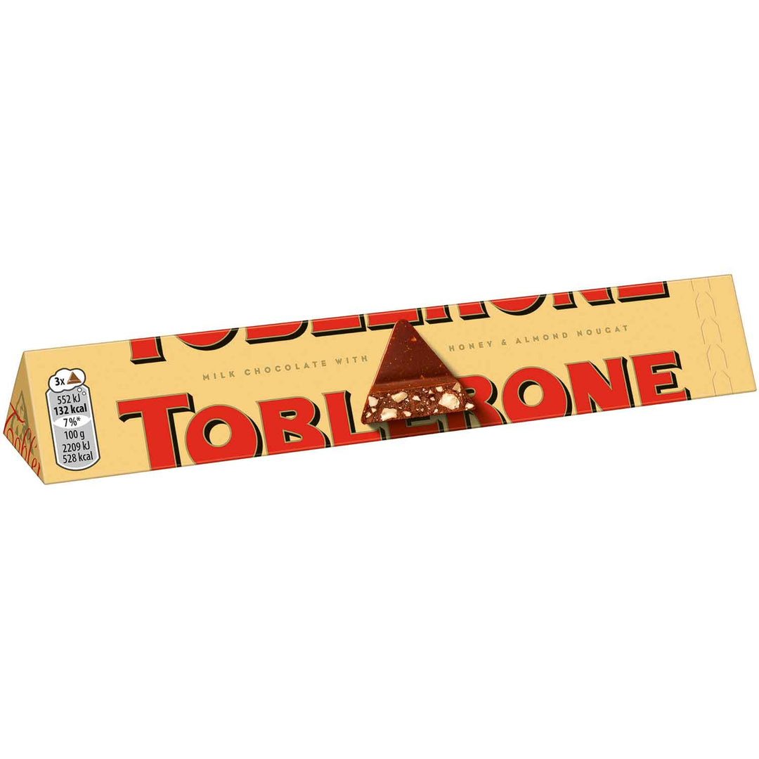 Toblerone Milk Chocolate w/ Honey & Almond Nougat 100g