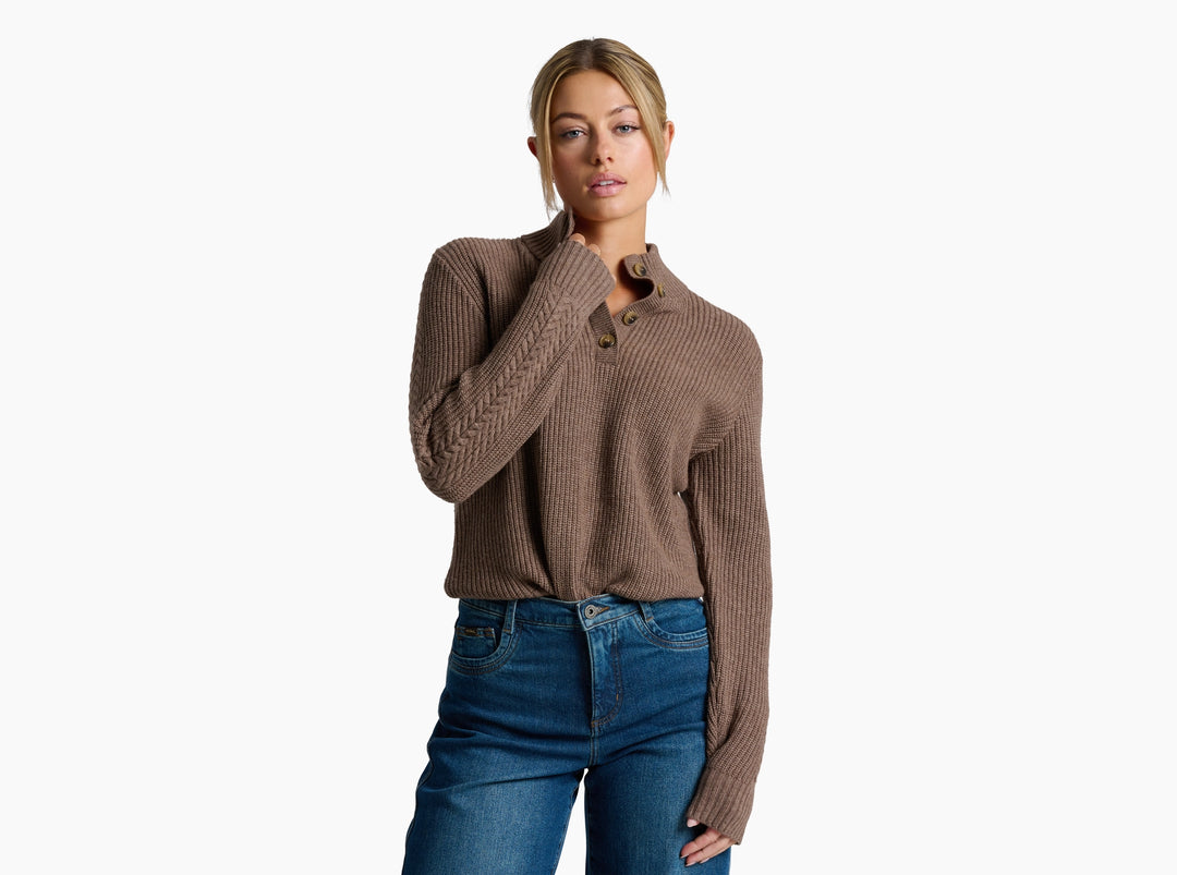 W's Fireside Henley Sweater