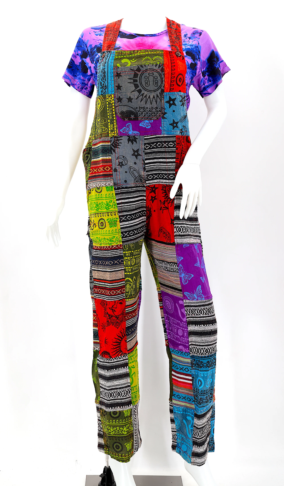 Women's Colorful Patchwork Jumper, Assorted colors